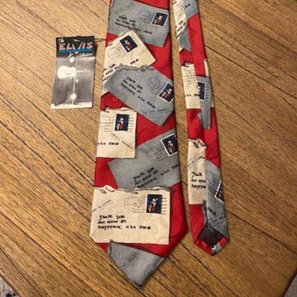ELVIS PRESLEY Collection by Superba "Return to Sender" Necktie - Picture 3 of 11
